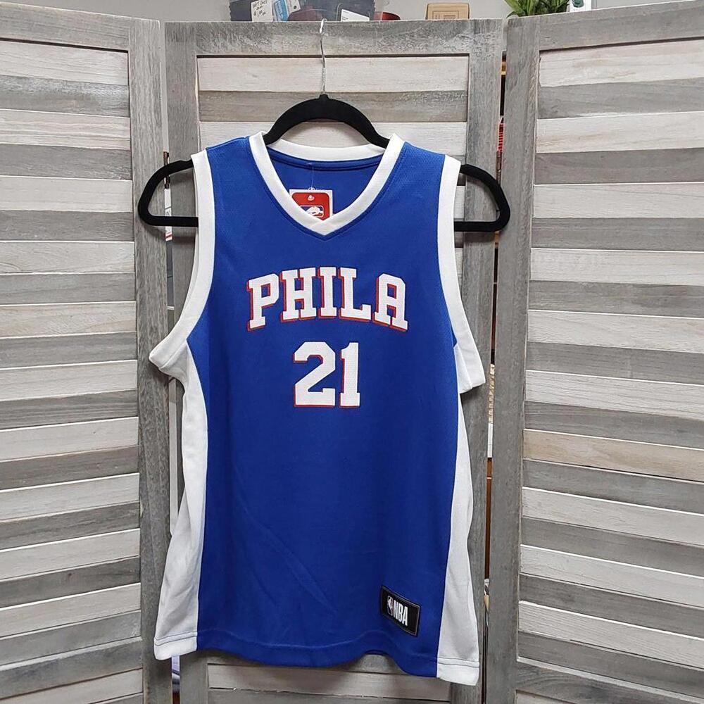 Philadelphia 76ers Sleeveless Jersey - Joel Embiid | NBA | X Large